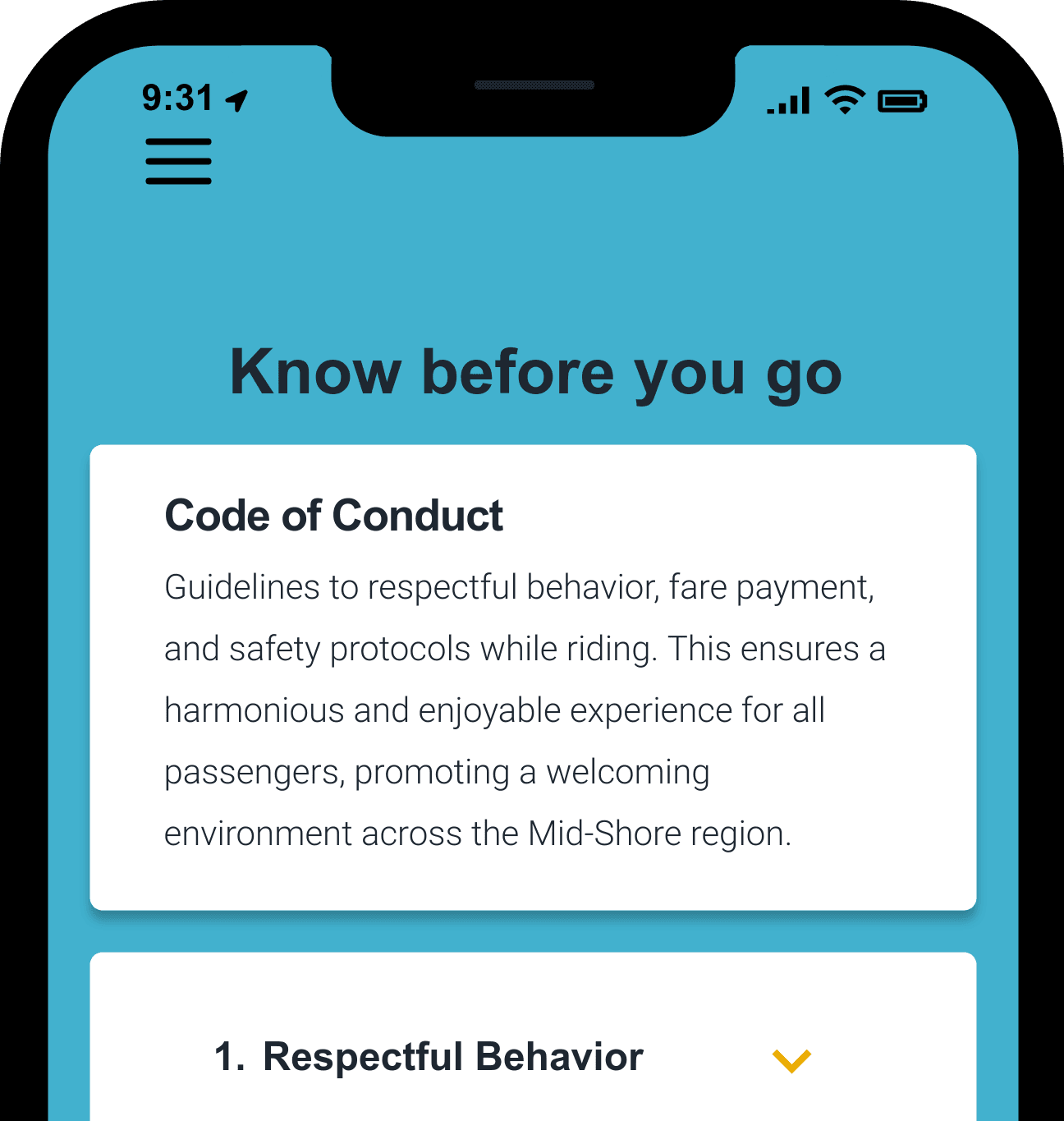 Code of conduct